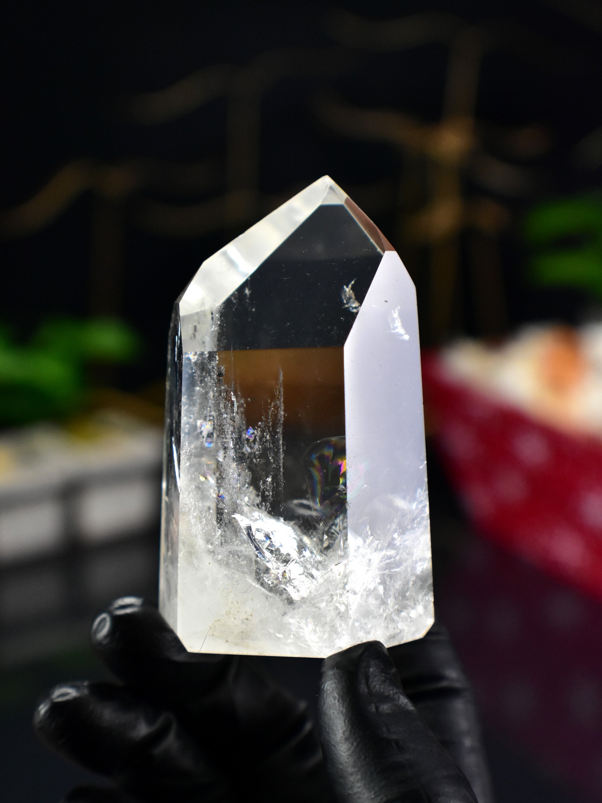 Clear Quartz Grade B Single Terminated Crystal Energy Healing Point - DelphyCrystals