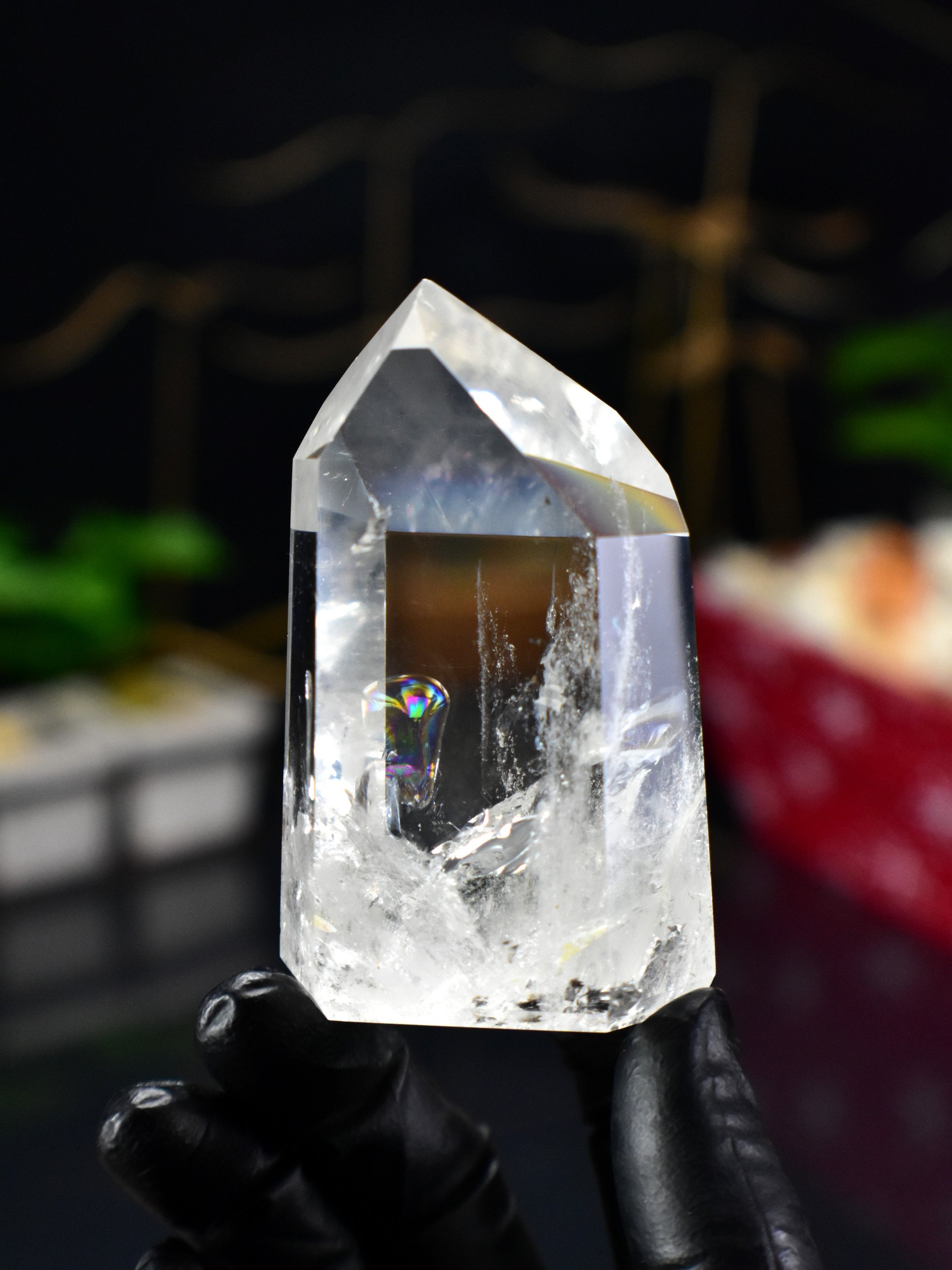 Clear Quartz Grade B Single Terminated Crystal Energy Healing Point - DelphyCrystals