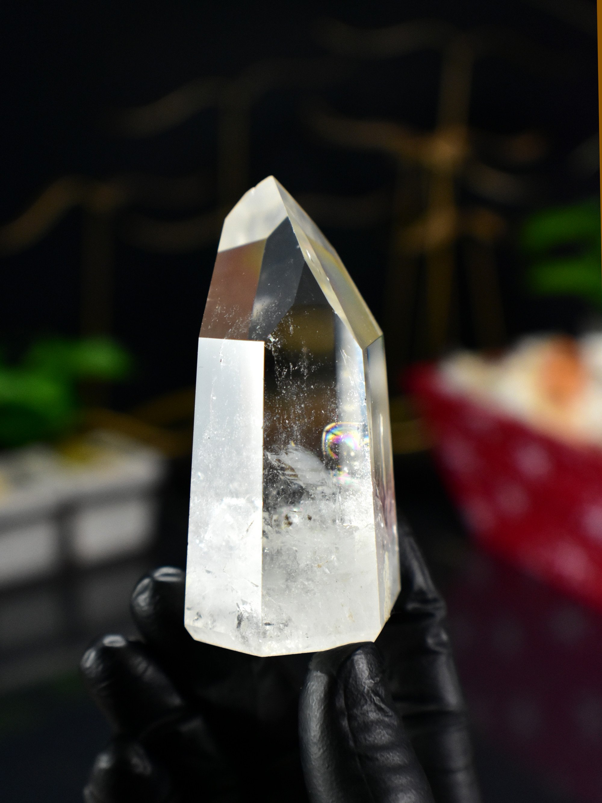 Clear Quartz Grade B Single Terminated Crystal Energy Healing Point - DelphyCrystals