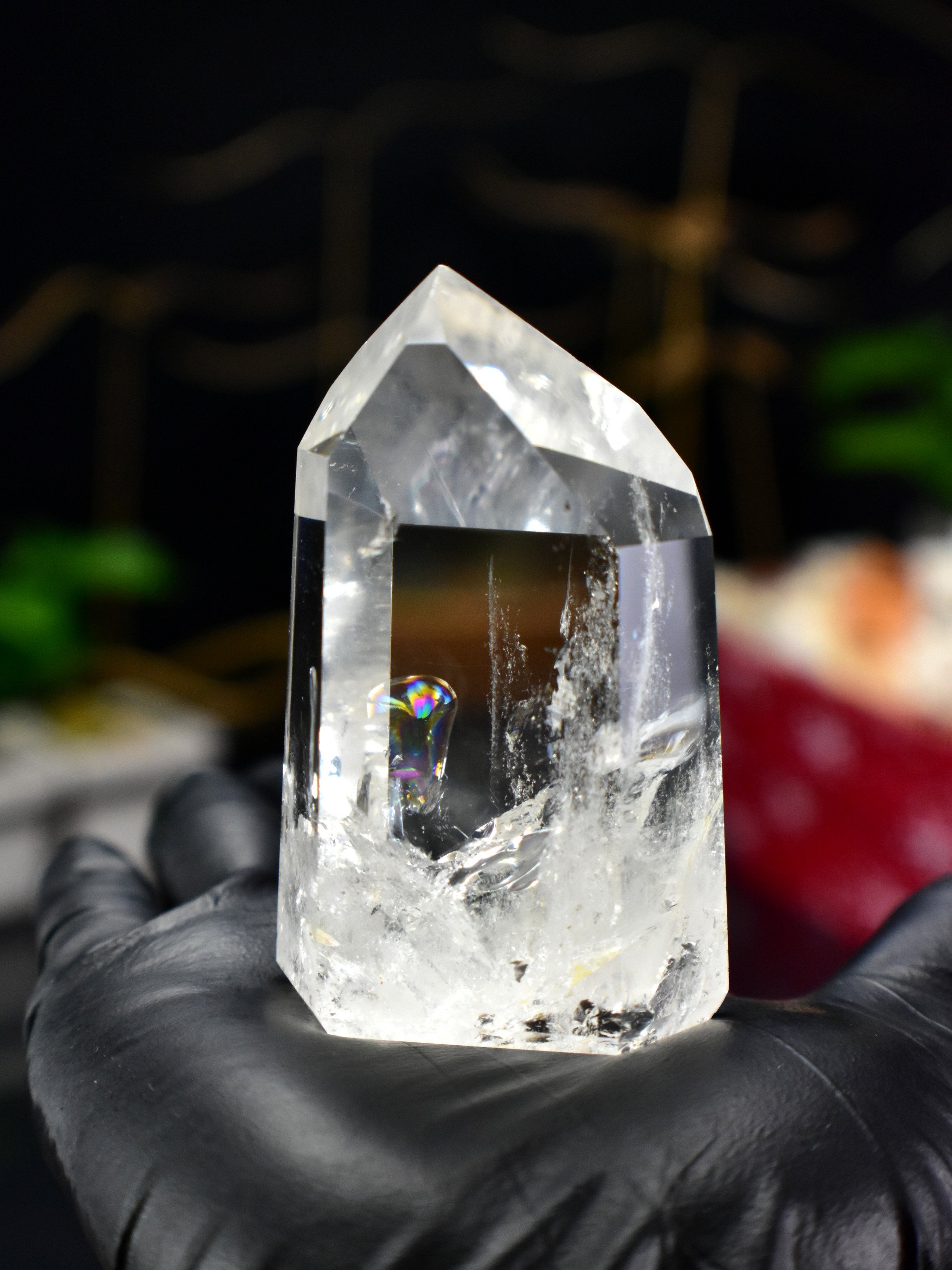 Clear Quartz Grade B Single Terminated Crystal Energy Healing Point - DelphyCrystals